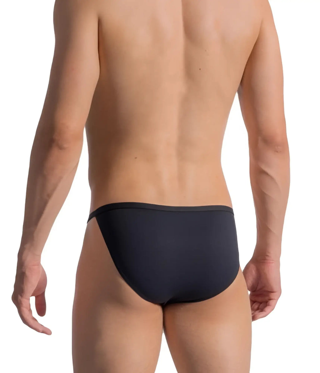 Black olaf benz 0965 riotanga briefs with a smooth form-fitting design for comfortable everyday wear