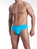 Bright turquoise olaf benz blu 1151 sport bikini swimwear with sleek form-fitting design size xl in azure blue