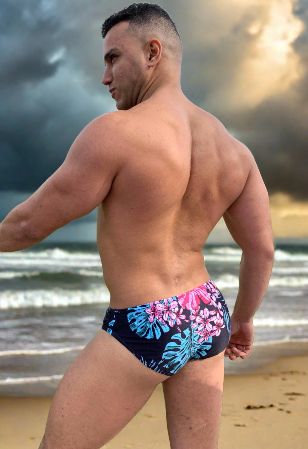 Maris Equi Florale Herren-Badehose