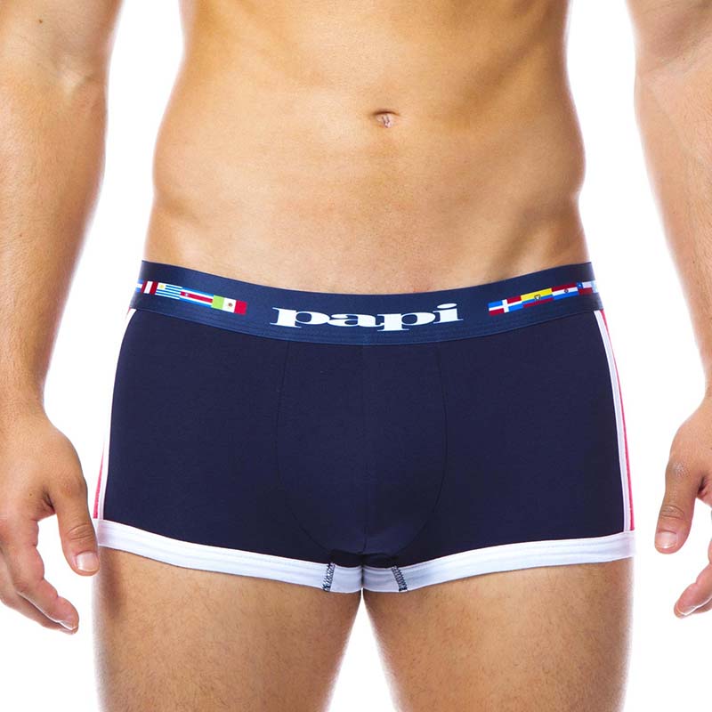 Papi Viva Heritage Brazilian Trunk Unterwäsche, Marineblau, 980510-437, Größe S