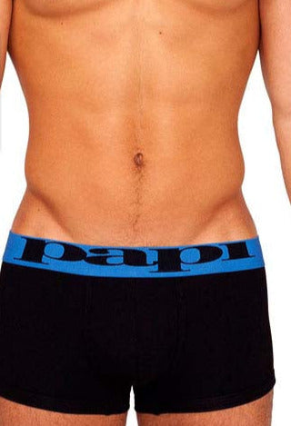 Ropa interior brasileña Papi Trunk negra/azul 980576 Talla M