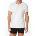 White crew-neck t-shirt made of soft cotton fabric by Parker & Max model PMFPCS_TCN1