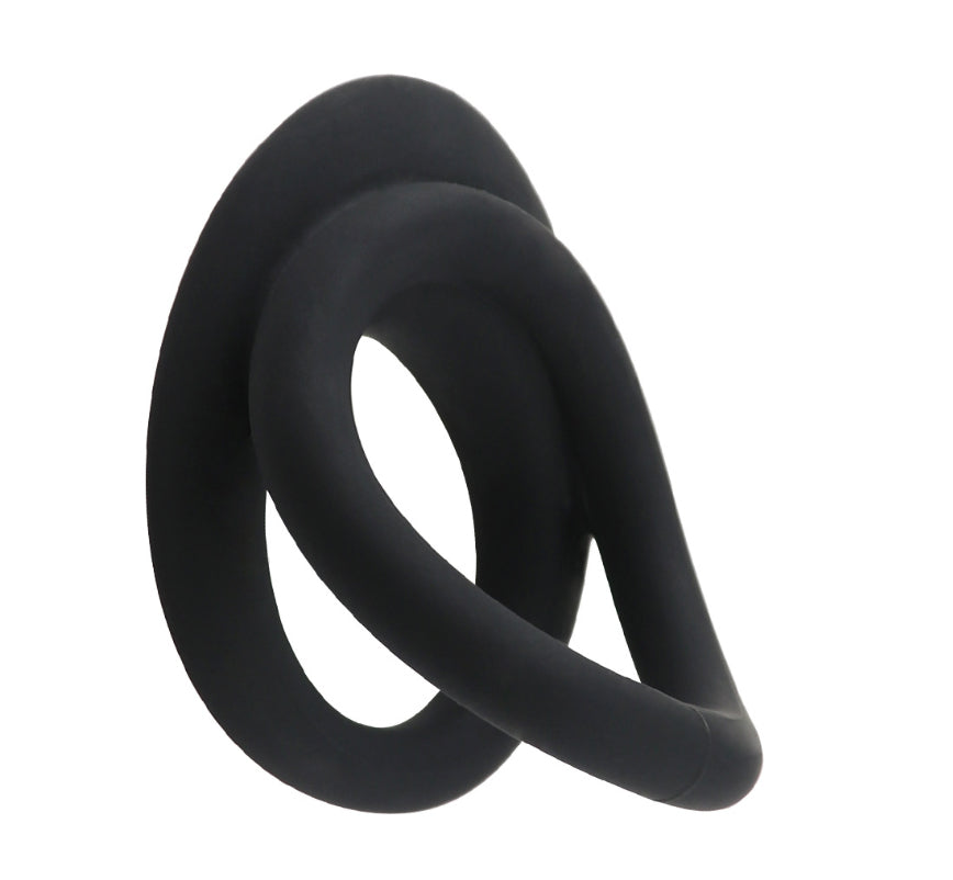 Sexy Silicone Cock & Ball Ring