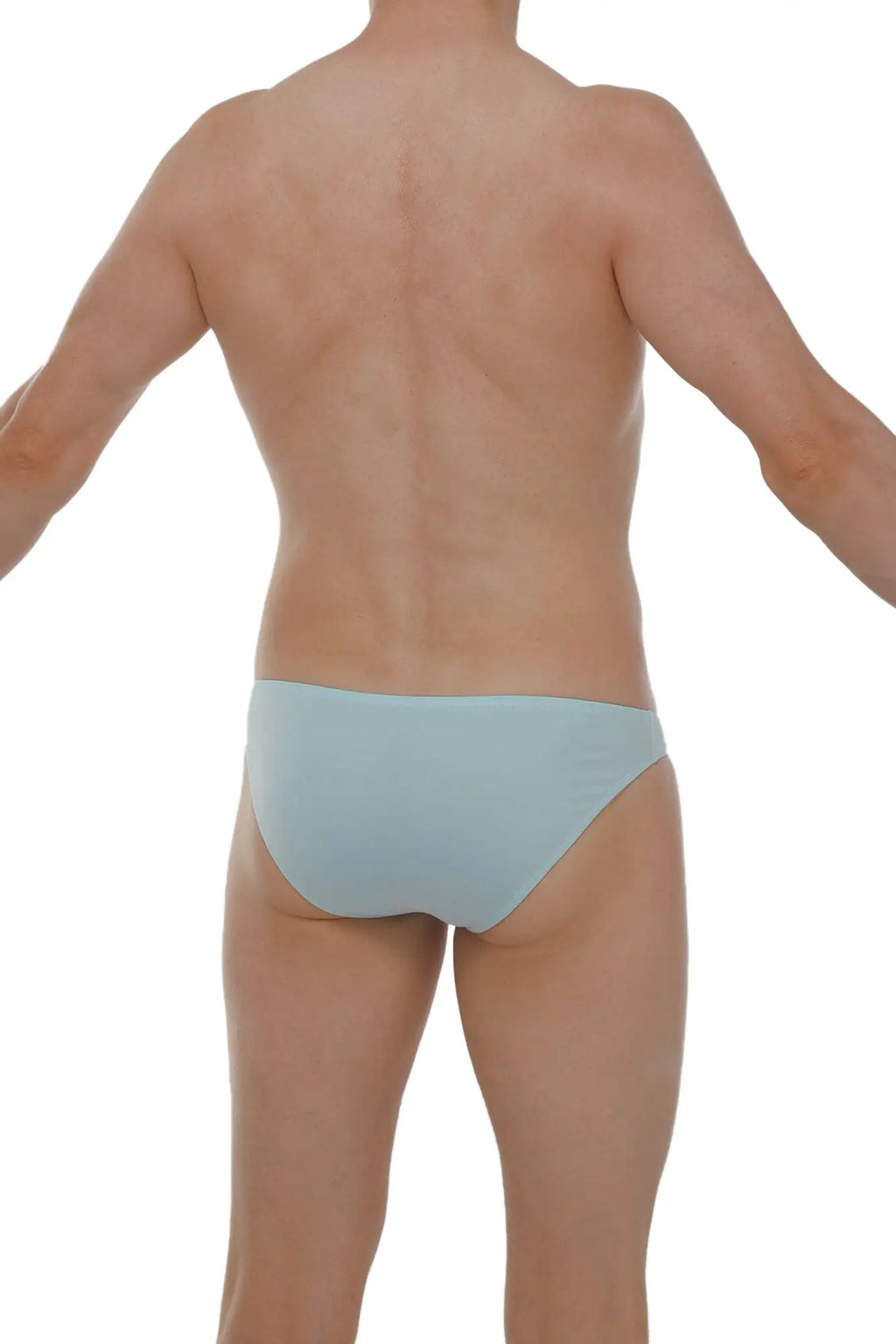 Light blue petitq bikini colline modal briefs with smooth seamless design for comfortable everyday wear