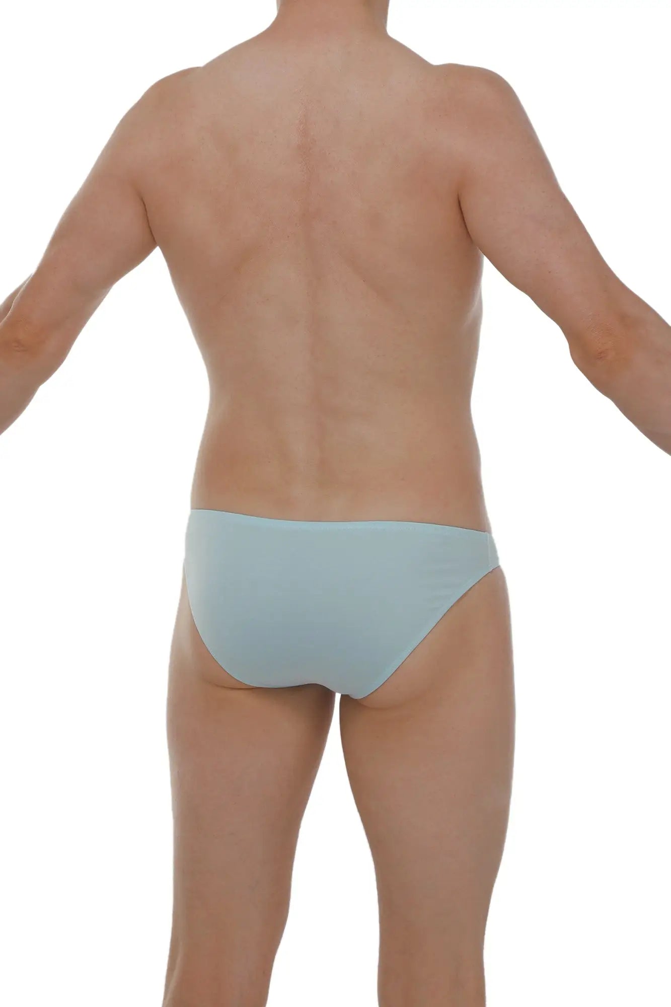 Light blue petitq bikini colline modal briefs with smooth seamless design for comfortable everyday wear