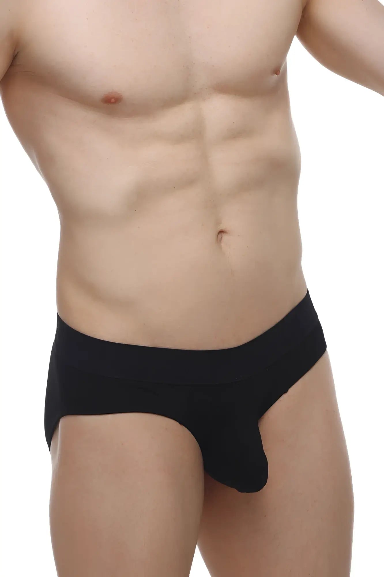 Black men’s briefs petitq brief bertran modal in smooth form-fitting black modal fabric for comfortable wear