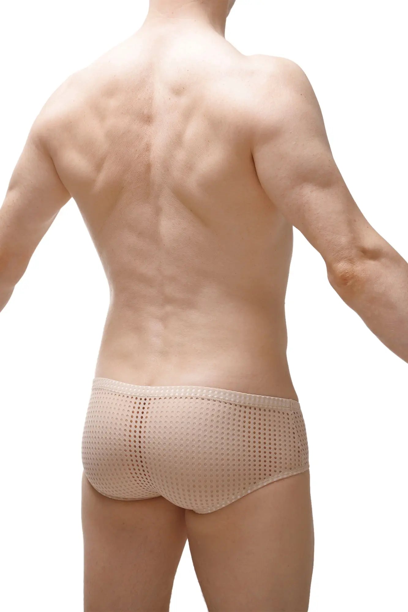 Beige mesh briefs petitq brief toga durtol nude with a snug breathable design for comfortable wear