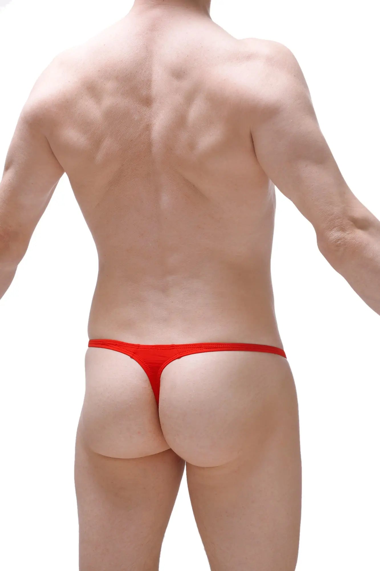 Red thong petiteq thong plellis red with thin seamless design for comfortable everyday wear
