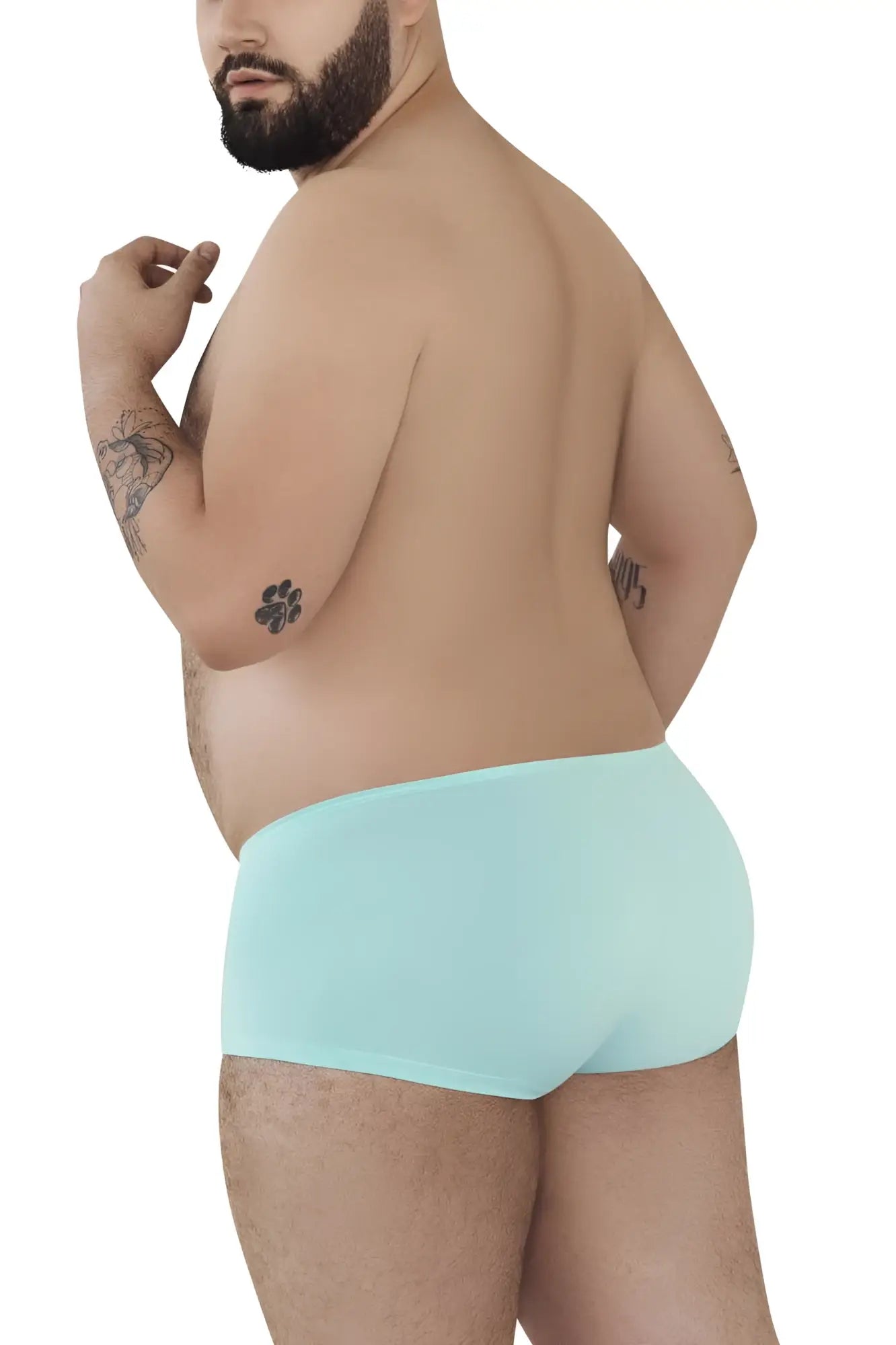 Light blue smooth-fitting men’s briefs pikante PIK 0976X Angola trunks made for comfortable everyday wear