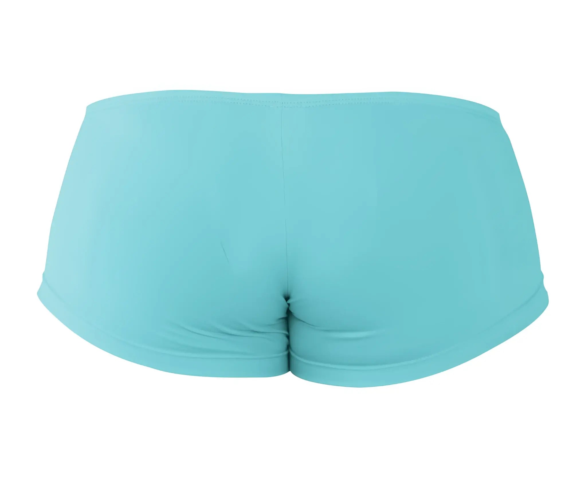 A pair of light blue pikante pik 0976x angola trunks with smooth fabric and elastic waistband