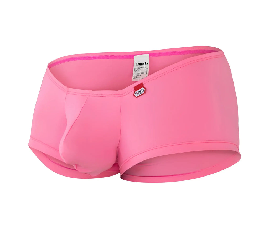 Pink pikante PIK 0976X Angola briefs with snug fit elastic waistband featuring dynamo logo on front