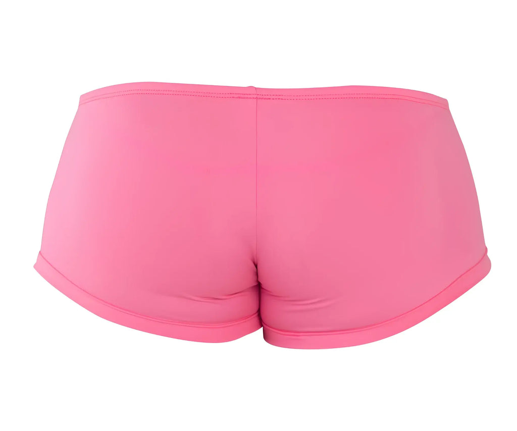 Pink pikante pik 0976x angola trunks form-fitting shorts with smooth stretchy fabric and elastic waistband