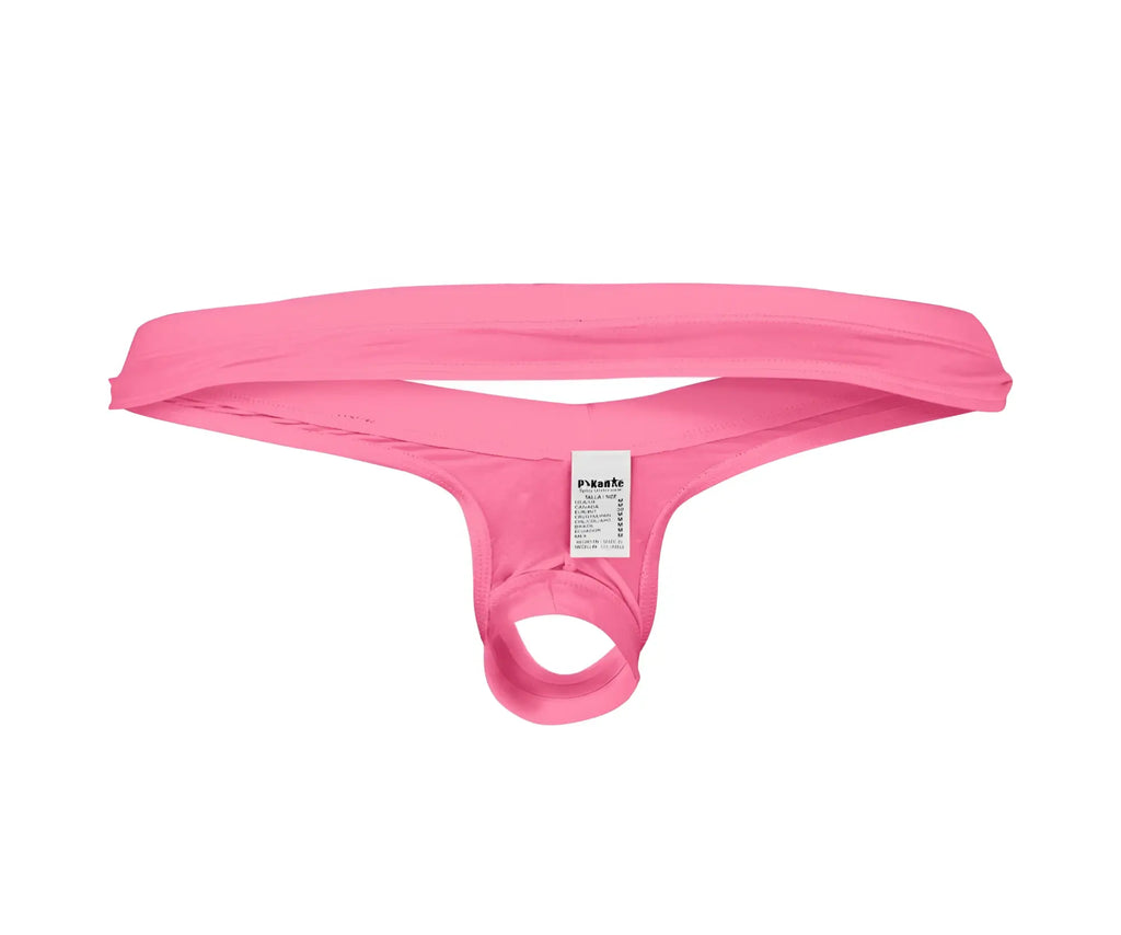 Pink pikante pik 0980x angola ball lifter c-ring thong made of stretchy fabric with branded tag