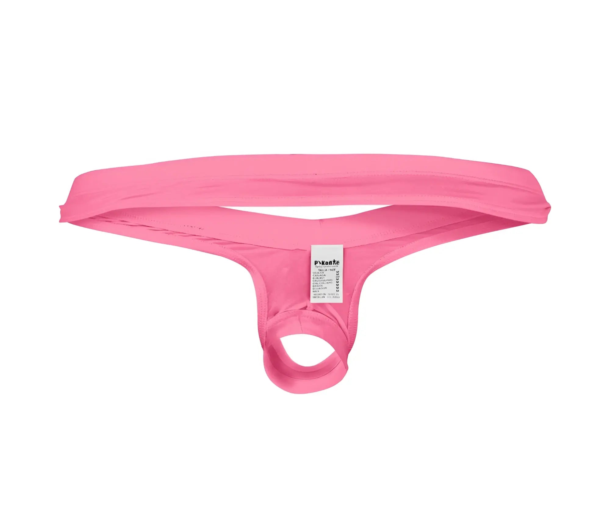 Pink pikante pik 0980x angola ball lifter c-ring thong made of stretchy fabric with branded tag