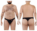 Black pikante pIK 1024X terni briefs with a small red logo on the left hipband in soft breathable fabric