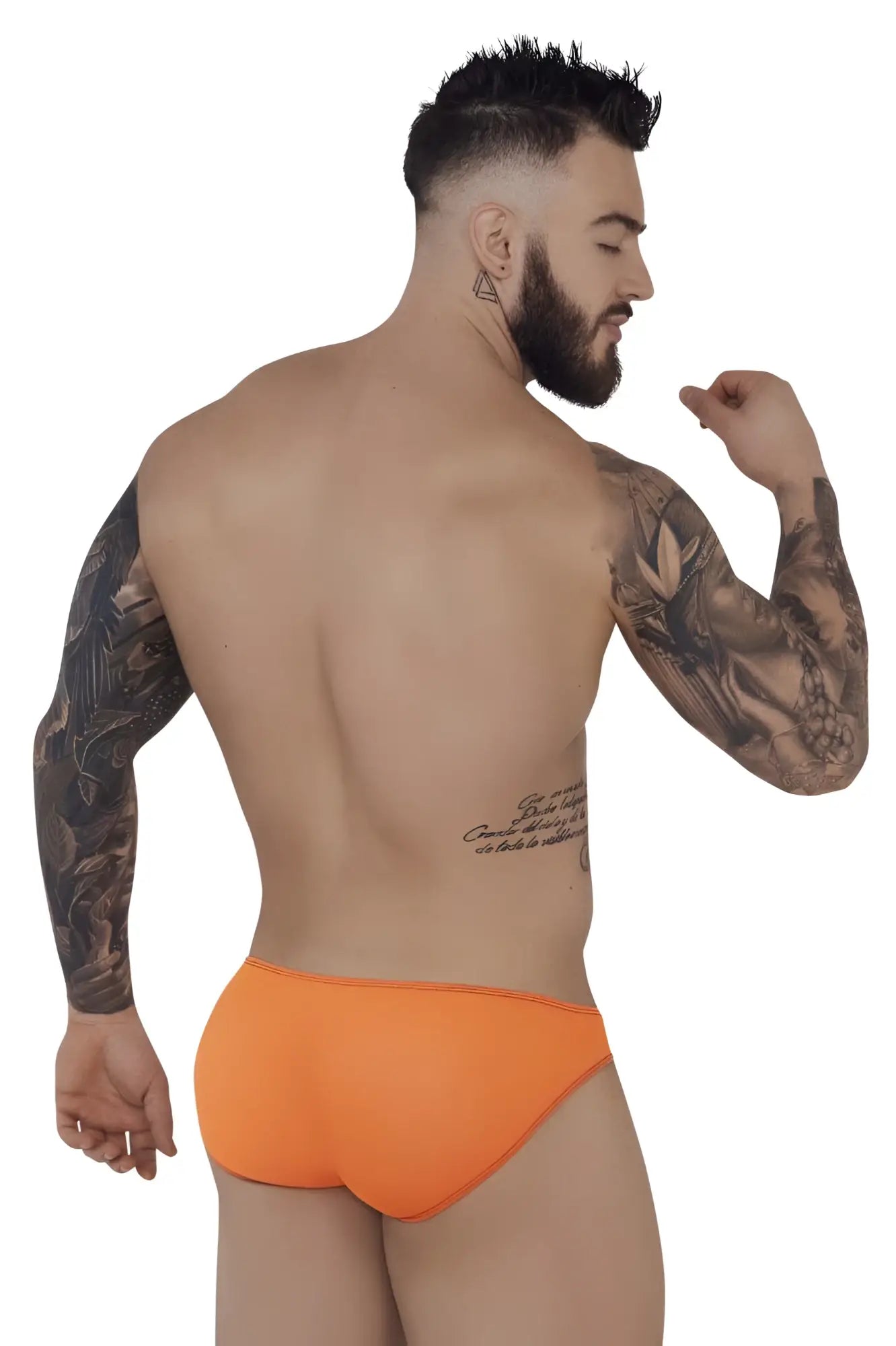 Bright orange Pikante PIK 1277 sonar briefs made of soft breathable fabric for comfortable everyday wear