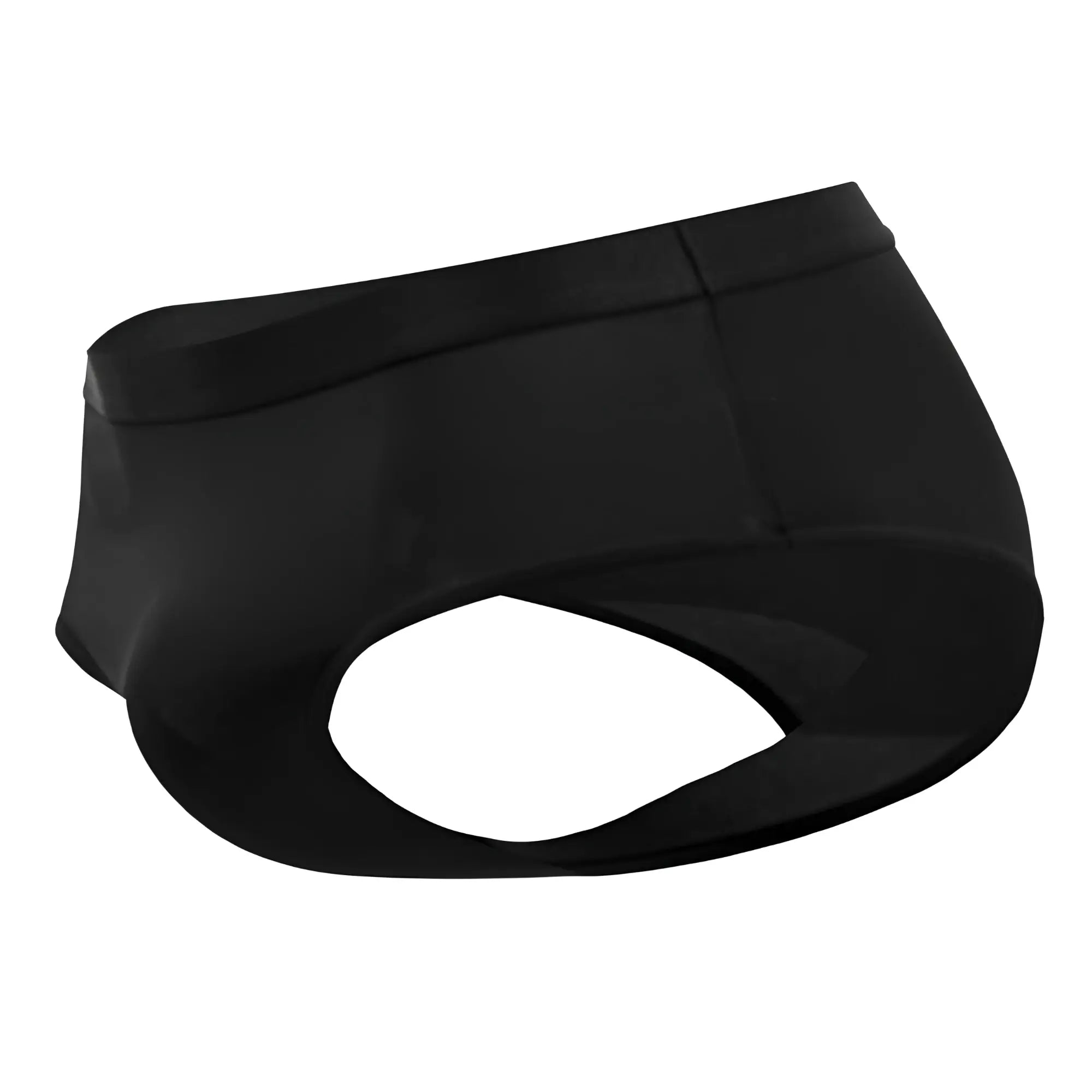 Plural pl004 briefs in black with smooth form-fitting design and elastic waistband for comfortable wear