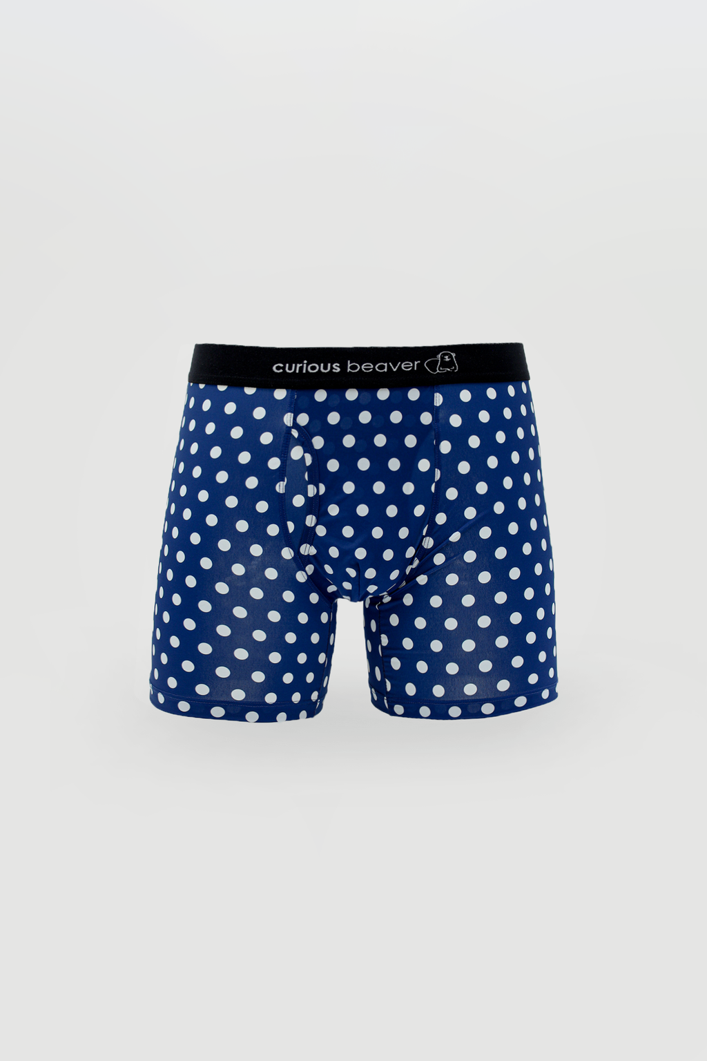 Curious Beaver Men's Boxer Briefs - Polka Dots