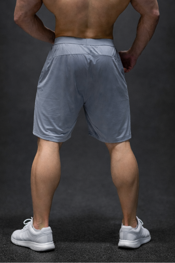 Pantalones cortos deportivos Air-Tech de Jed North Performance - Gris