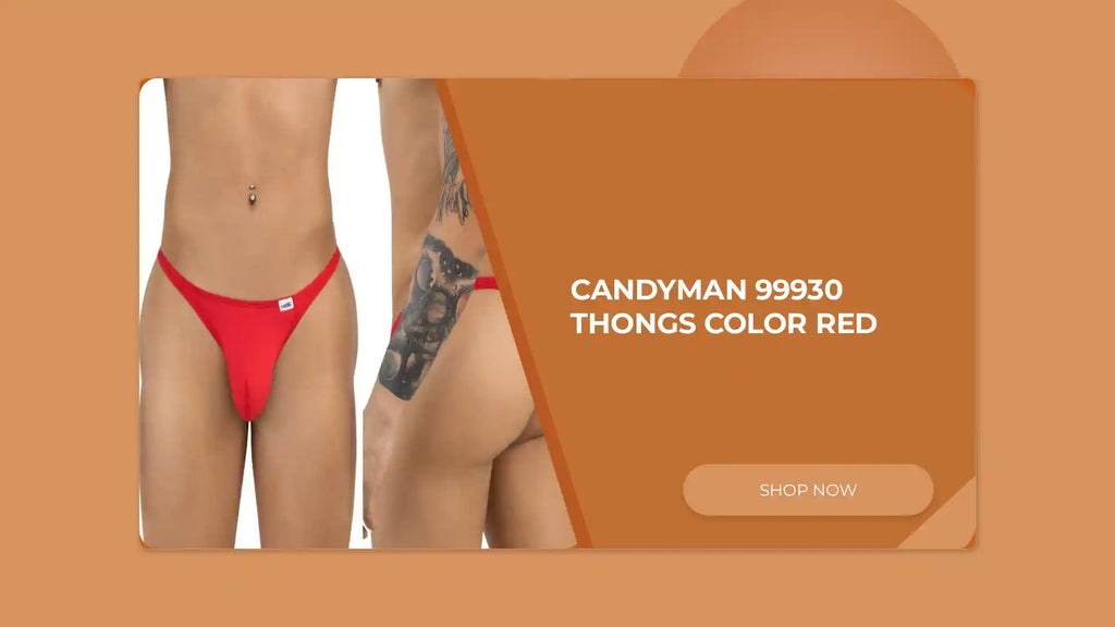 CandyMan 99930 Thongs Color Red by@Outfy