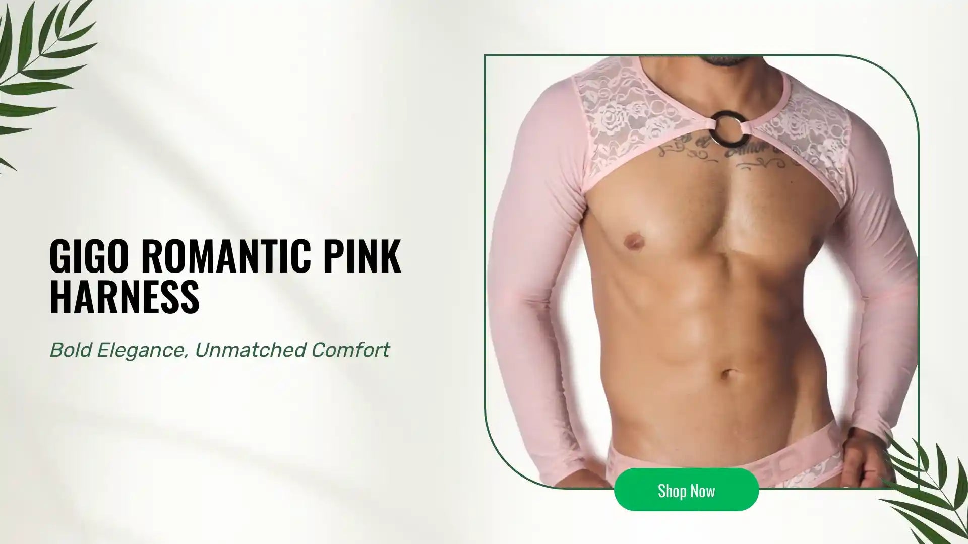 Gigo Romantic Pink Harness by@Outfy