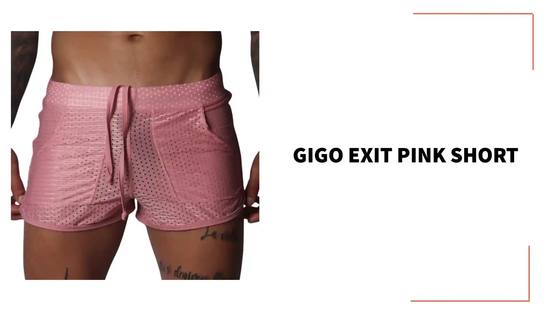 Gigo Exit Pink Short by@Outfy