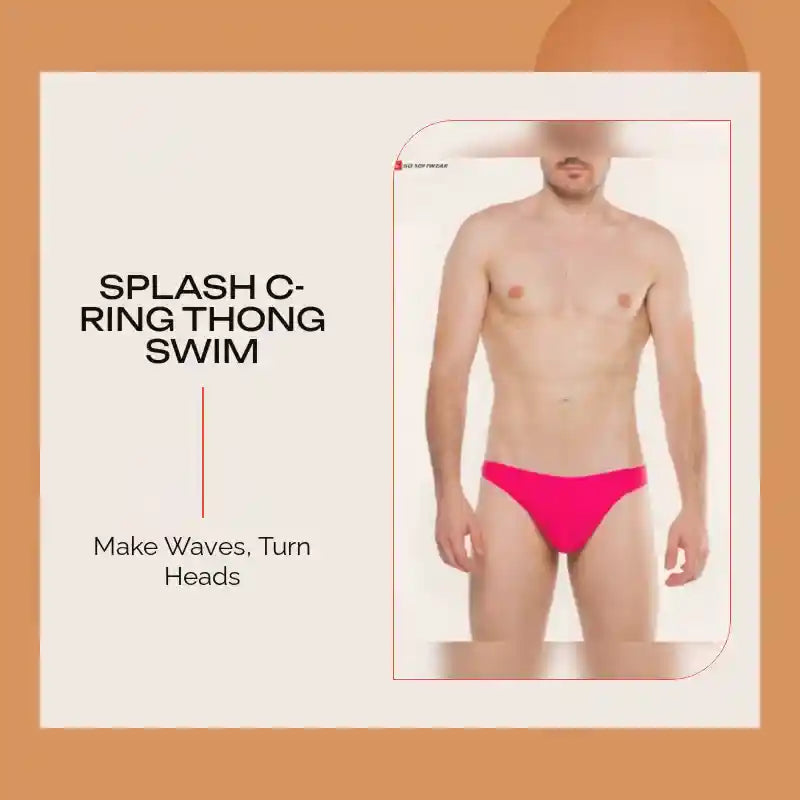 Splash C-Ring Thong Swim by@Outfy