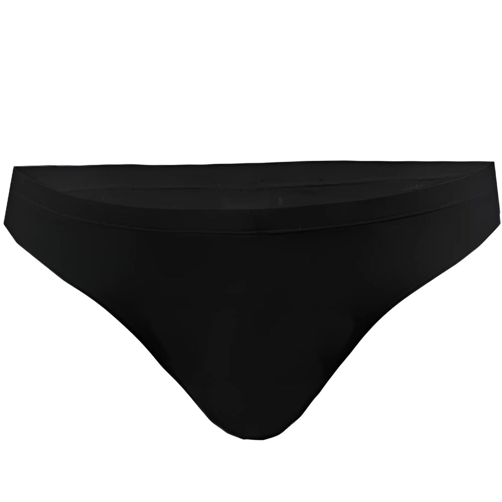 Black pride bikini briefs with seamless design and smooth fabric finish for comfortable everyday wear