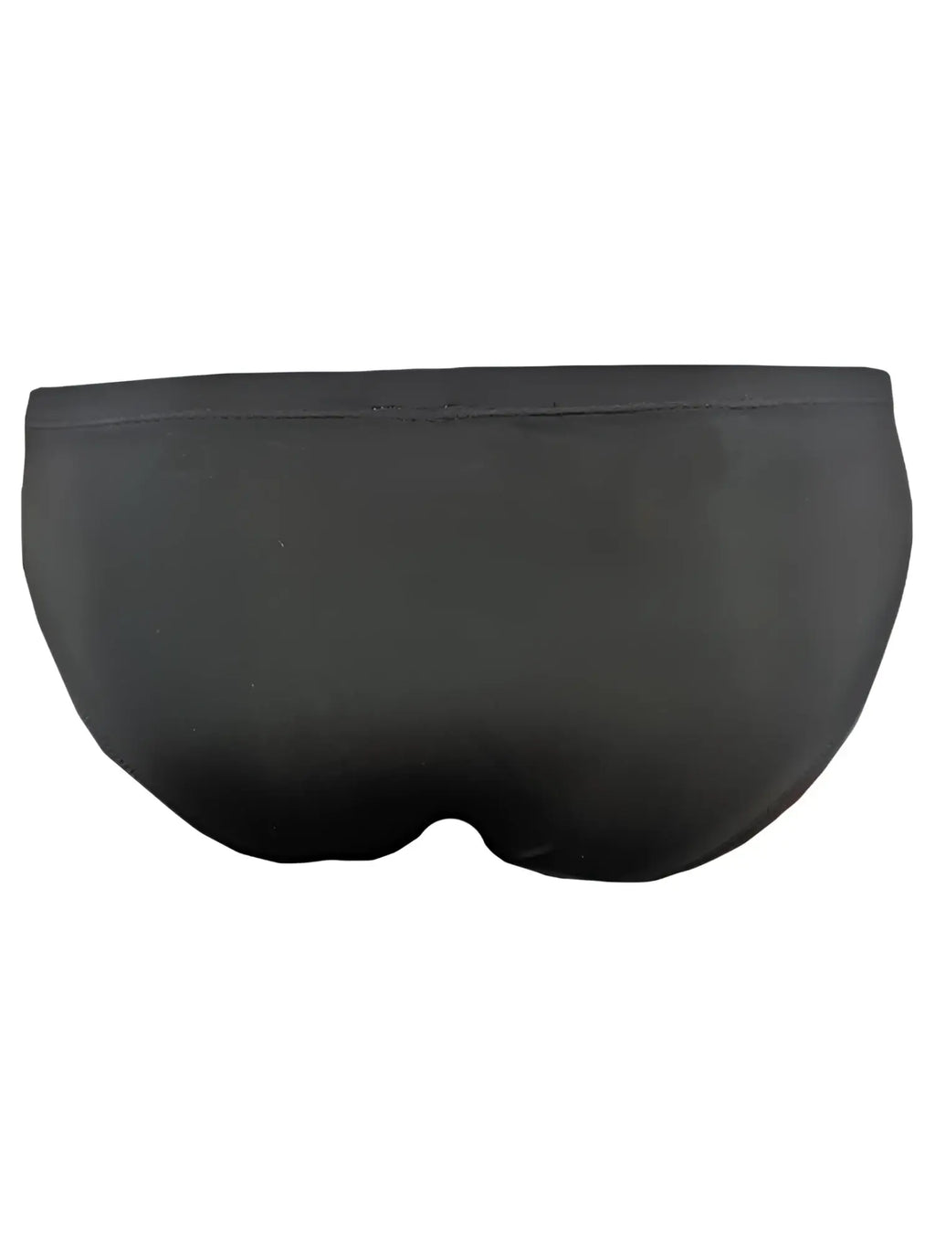 Black pride bikini briefs with smooth texture and sleek minimalist design for comfortable everyday wear