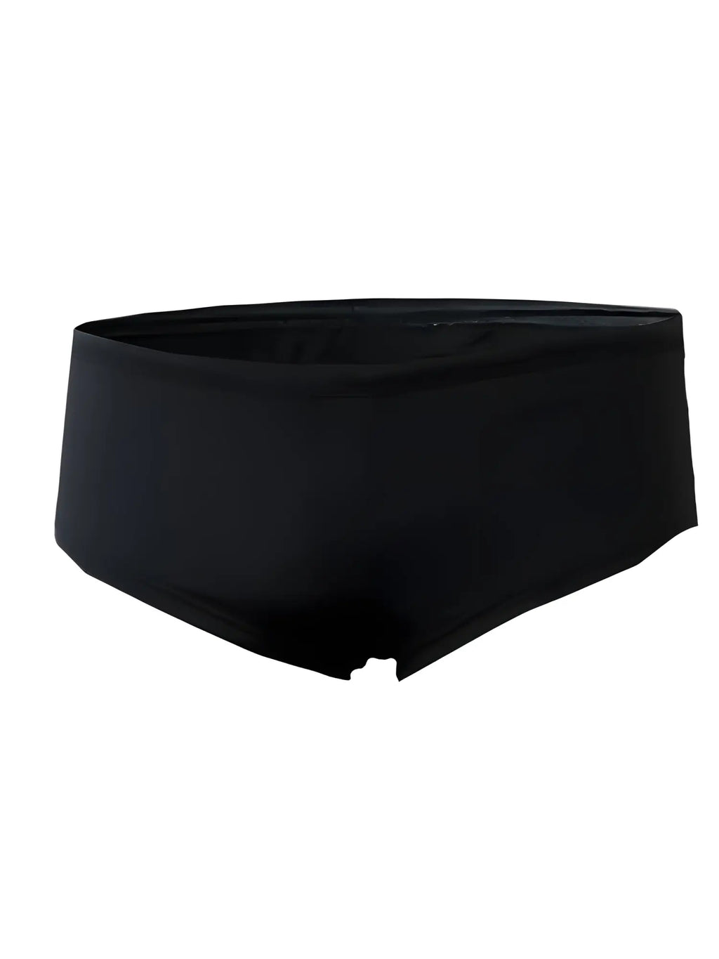 Black pride justin brief swim trunks with smooth sleek design perfect for swimming and beachwear