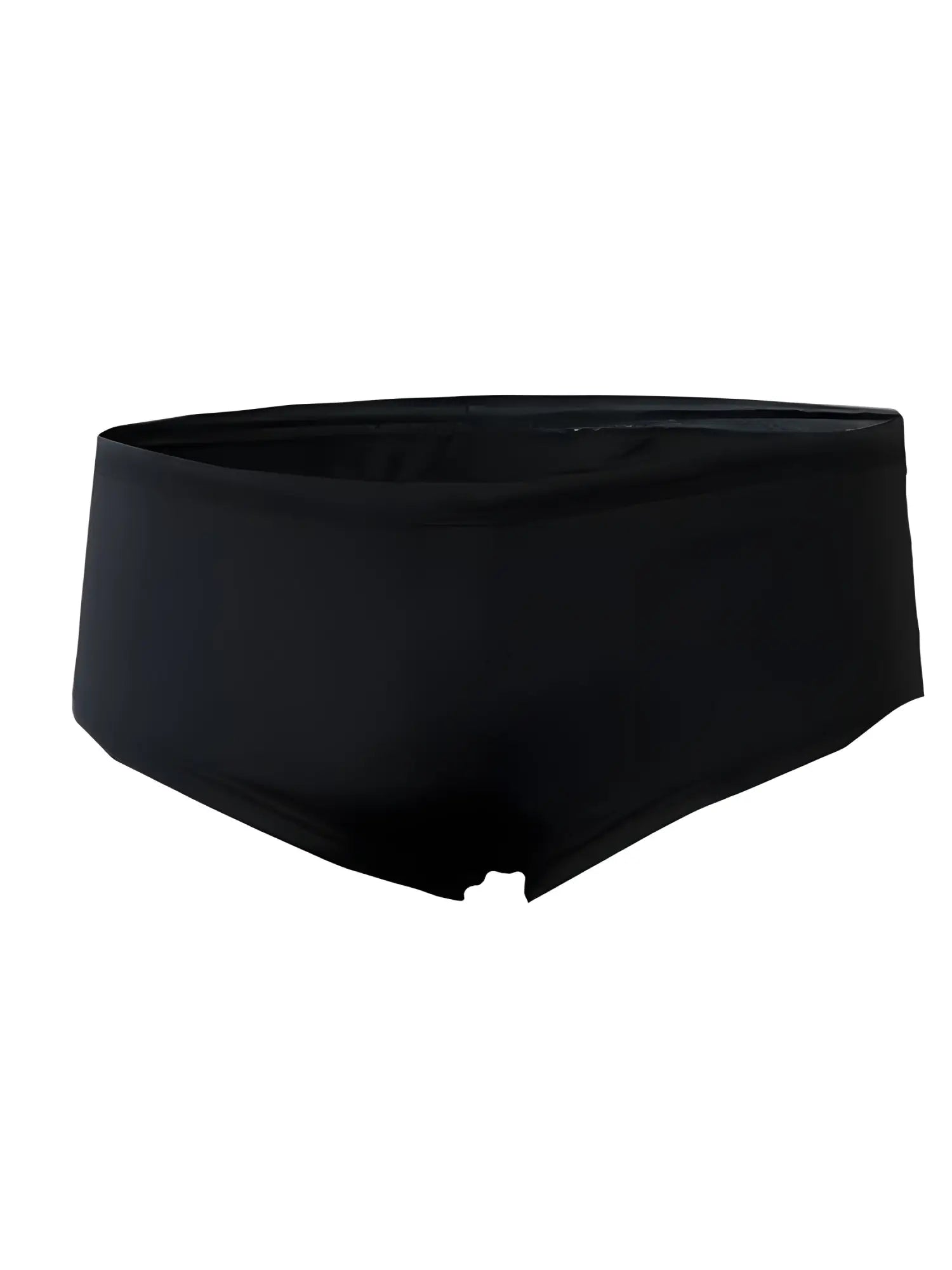 Black pride justin brief swim trunks with smooth sleek design perfect for swimming and beachwear