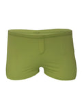 Pride Square Trunk olive green seamless briefs with flat front and elastic waistband for comfortable wear