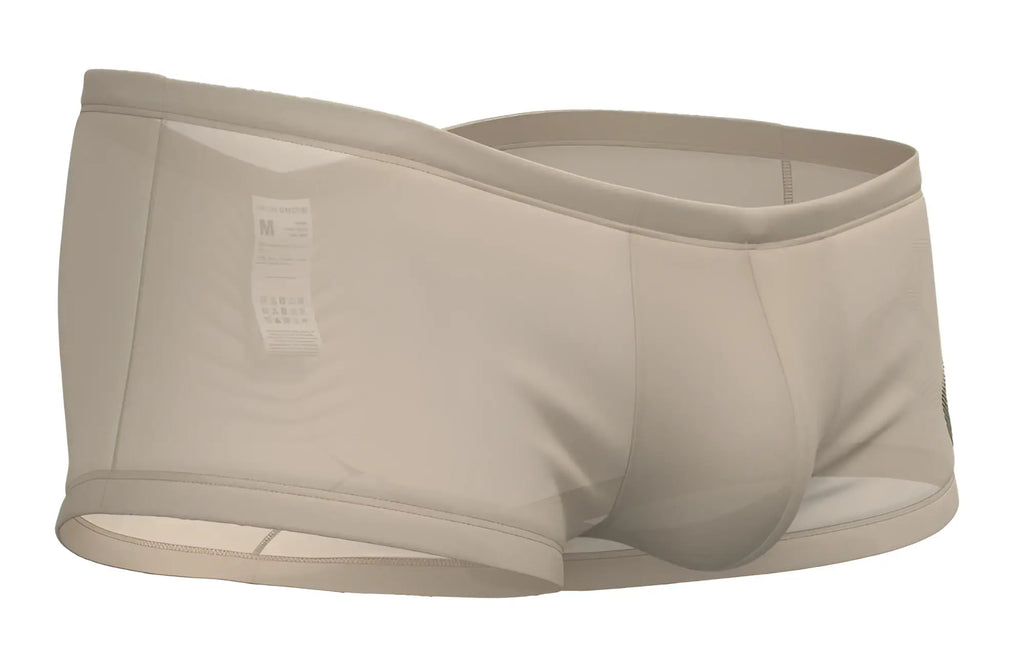 Beige men’s briefs private structure brut4390 bare hipster nude with smooth form-fitting design and reinforced waistband