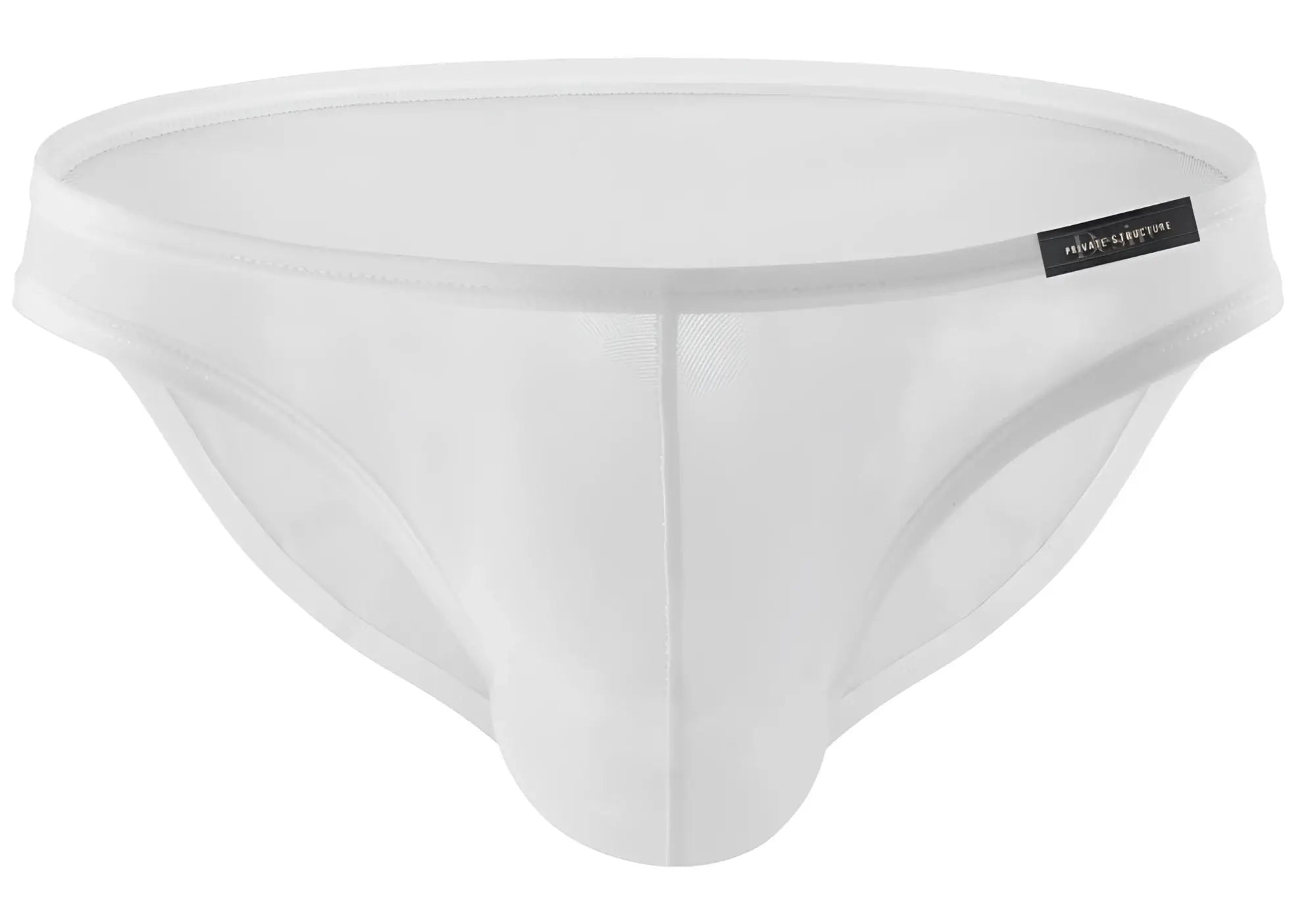 White mesh briefs private structure diamu3455bt desire intima low rise bikini with sleek form-fitting design and brand tag