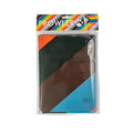 Prowler progressive flag 3x5 notebook featuring a bold diagonal pattern in black brown and blue sections