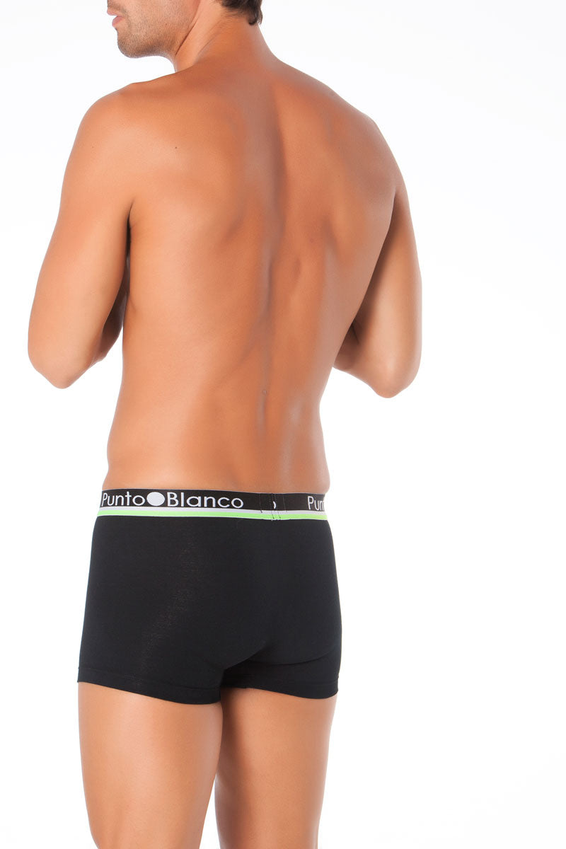 Punto Blanco Zoom Boxer Brief Ropa interior Negro/Verde claro 3310540 Talla L