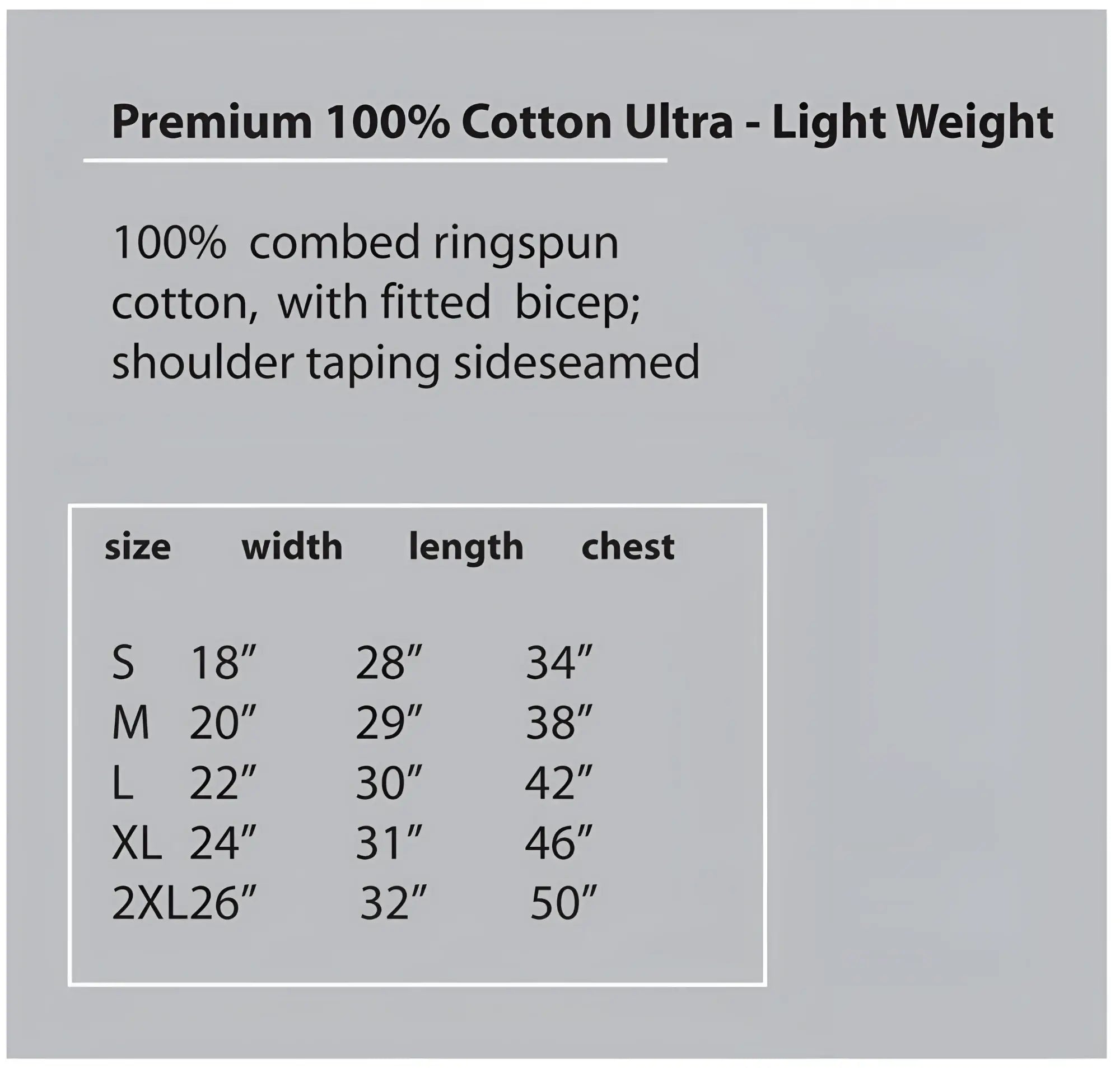 Premium Pup 100% cotton ultra-lightweight shirt with fitted bicep and shoulder taping in white