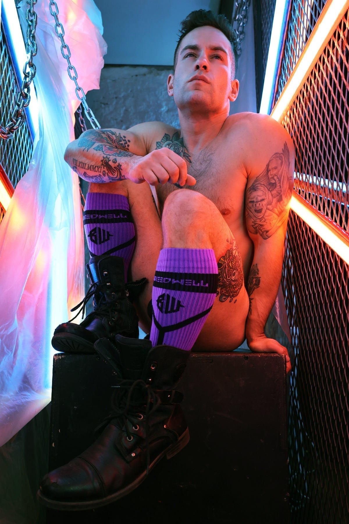 Purpleicious Hybred Socks