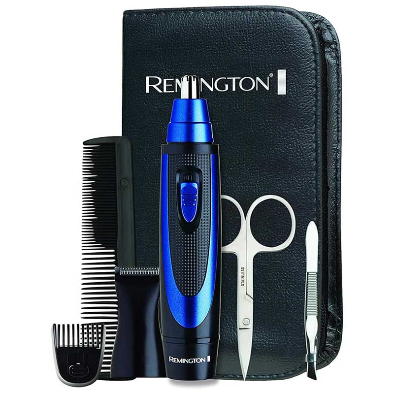 Remington 3-in-1 Trimmer-Set für Nase, Ohren und Gesicht NE118AU, Größe Einheitsgröße