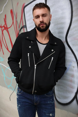 Breedwell Gay Herren Rough & Ready Bikerjacke