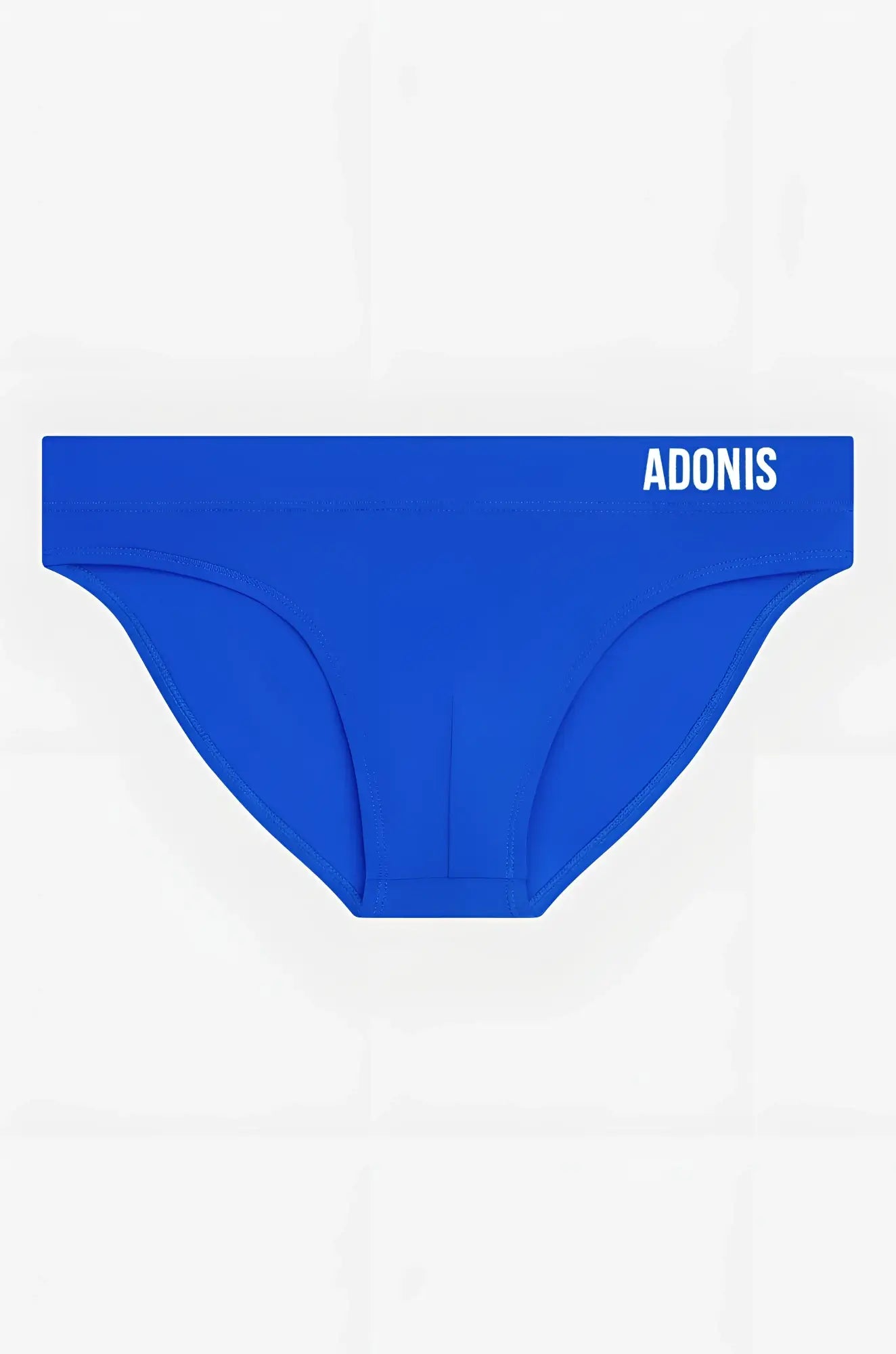 Royal blue adonis brand swim brief with bright blue color and clean minimalist design for swimming use