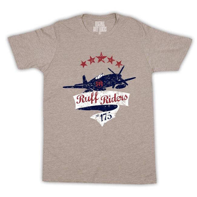 Ruff Riders Flying Daredevil Kurzarm-T-Shirt Ash Größe L