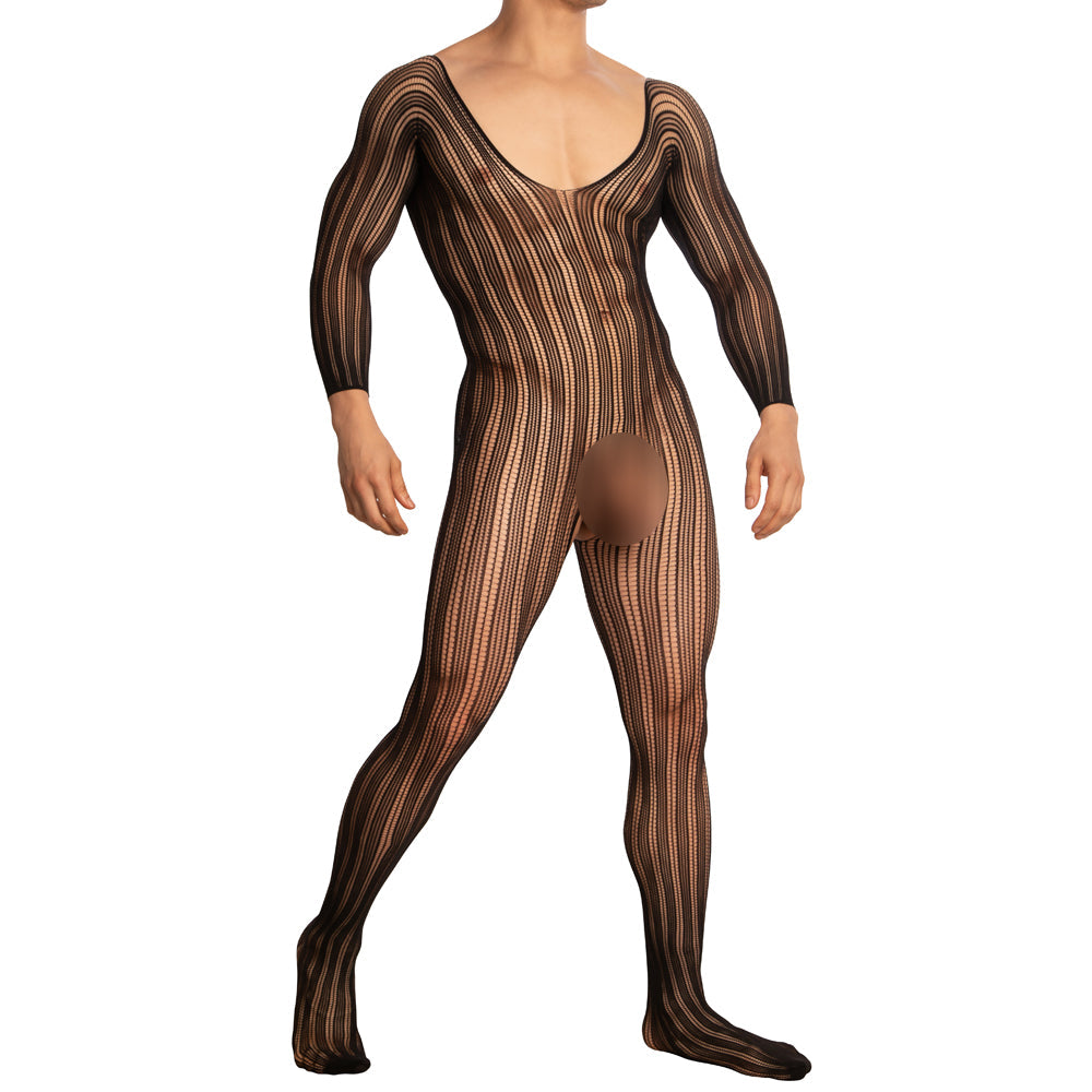 Secret Male SMC010 Spitzen-Bodystocking