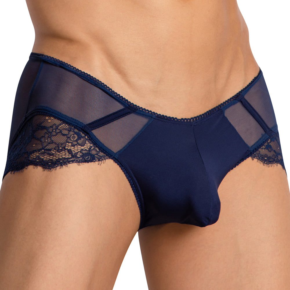 Secret Male SMI068 – Tief sitzender Bikini mit Blumenmuster