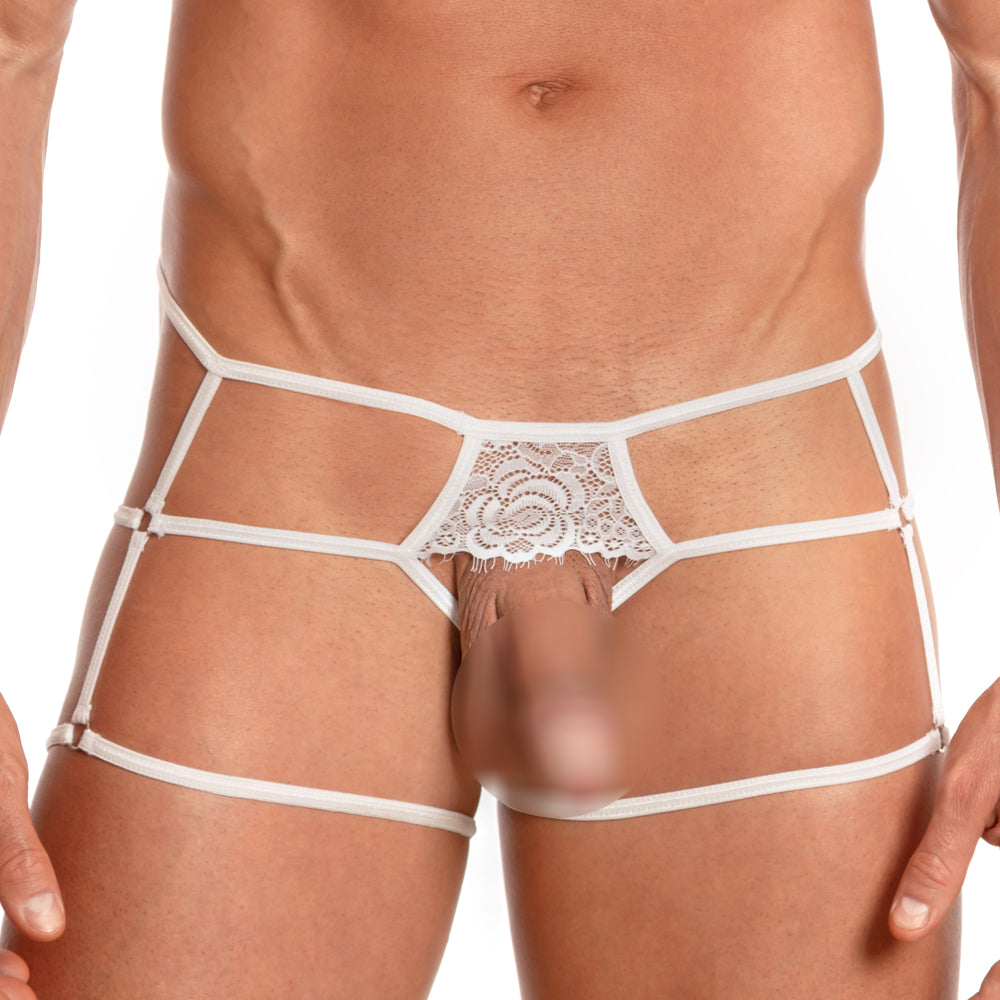 Secret Male SML016 Escort Garter Belt