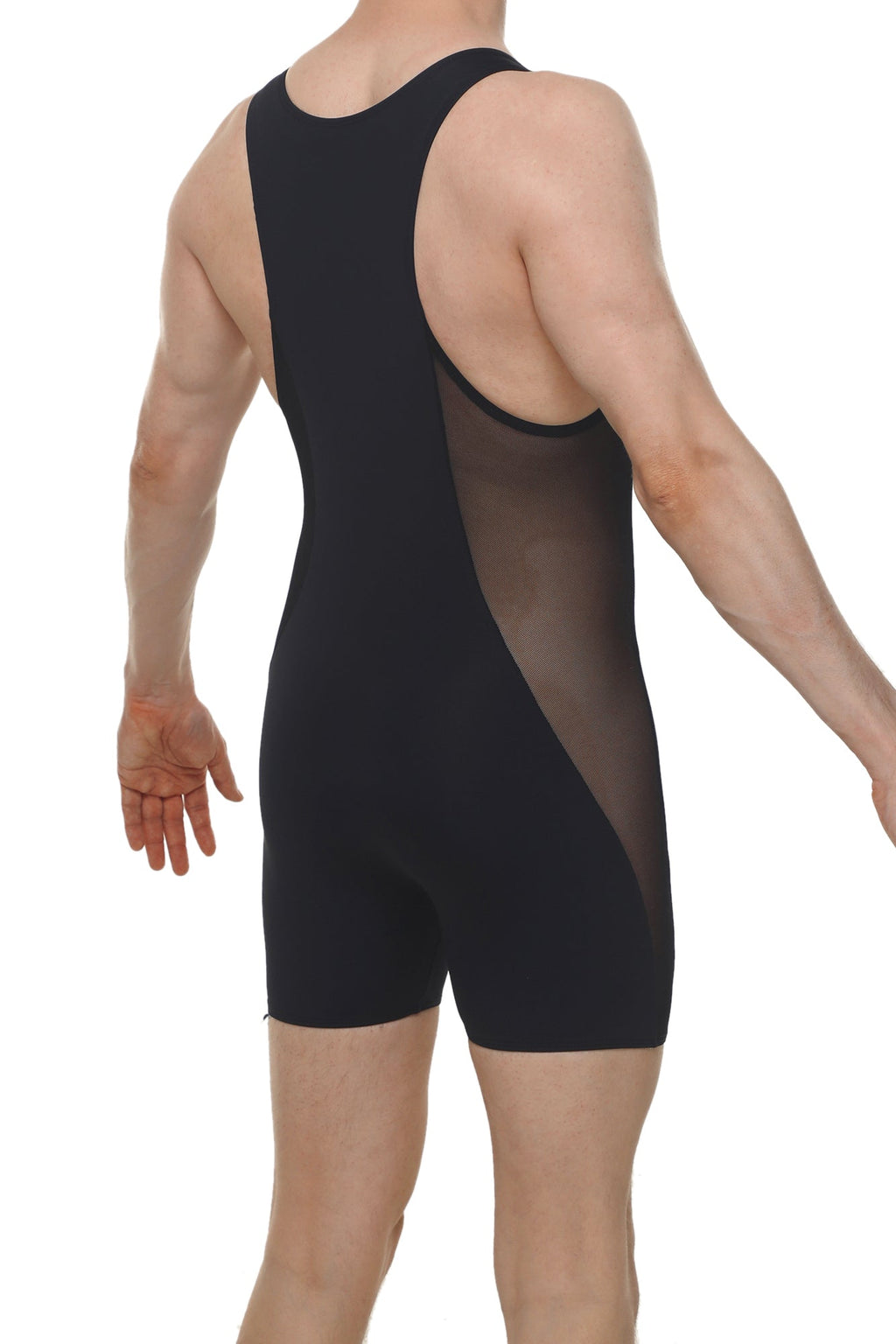 PetitQ Men's Singlet Bassun Black