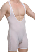 PetitQ Men's Singlet Bee White