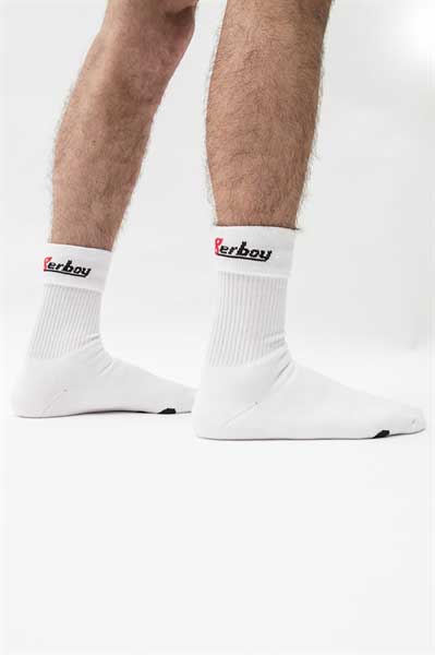 Sk8erboy Puppy Socks White 442420 Size 39-42