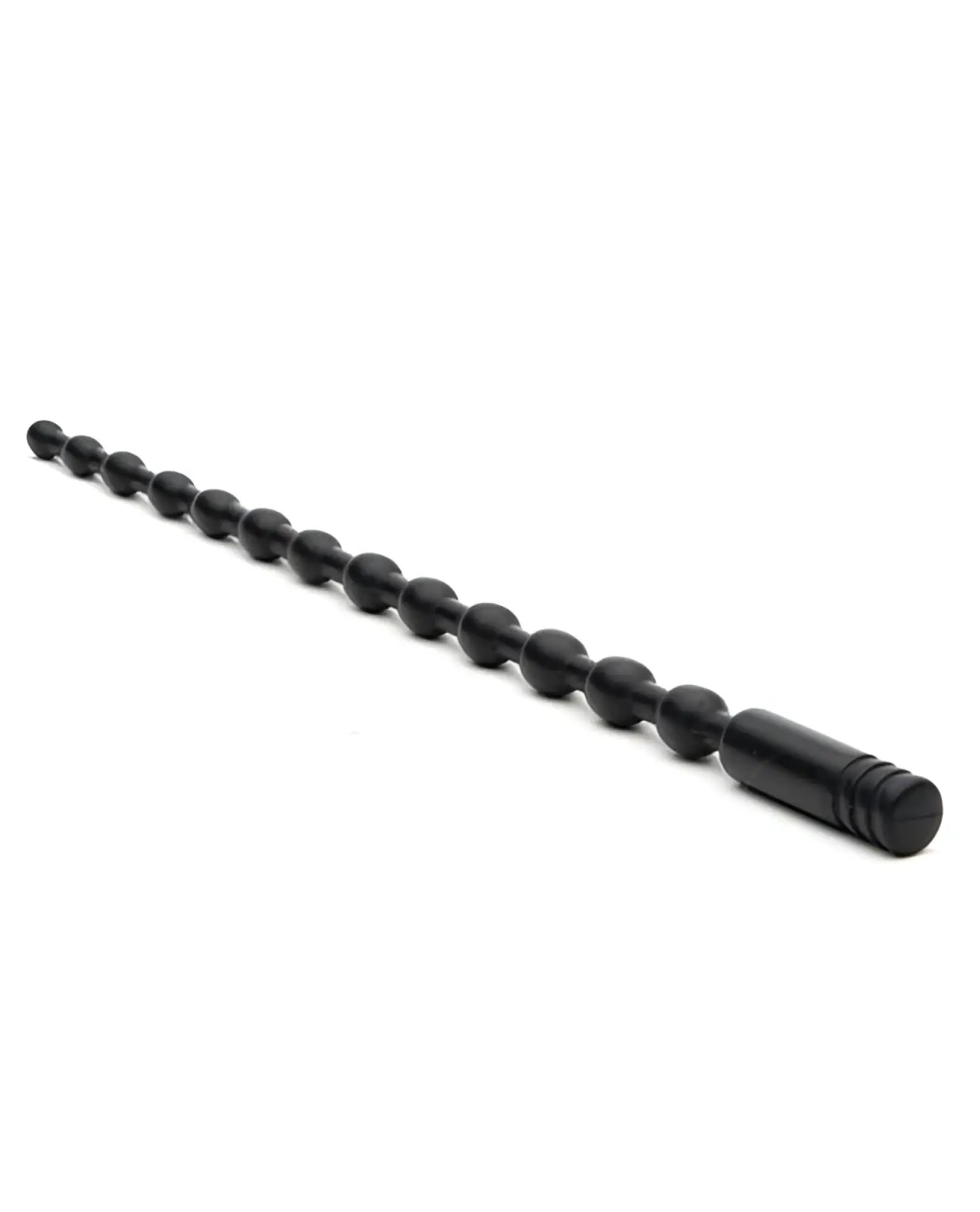 Black plastic bead chain with textured grip handle for the sport fucker depth charge sound black product