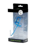 Blue silicone sport flogger from the sport fucker dipstick collection designed for active use